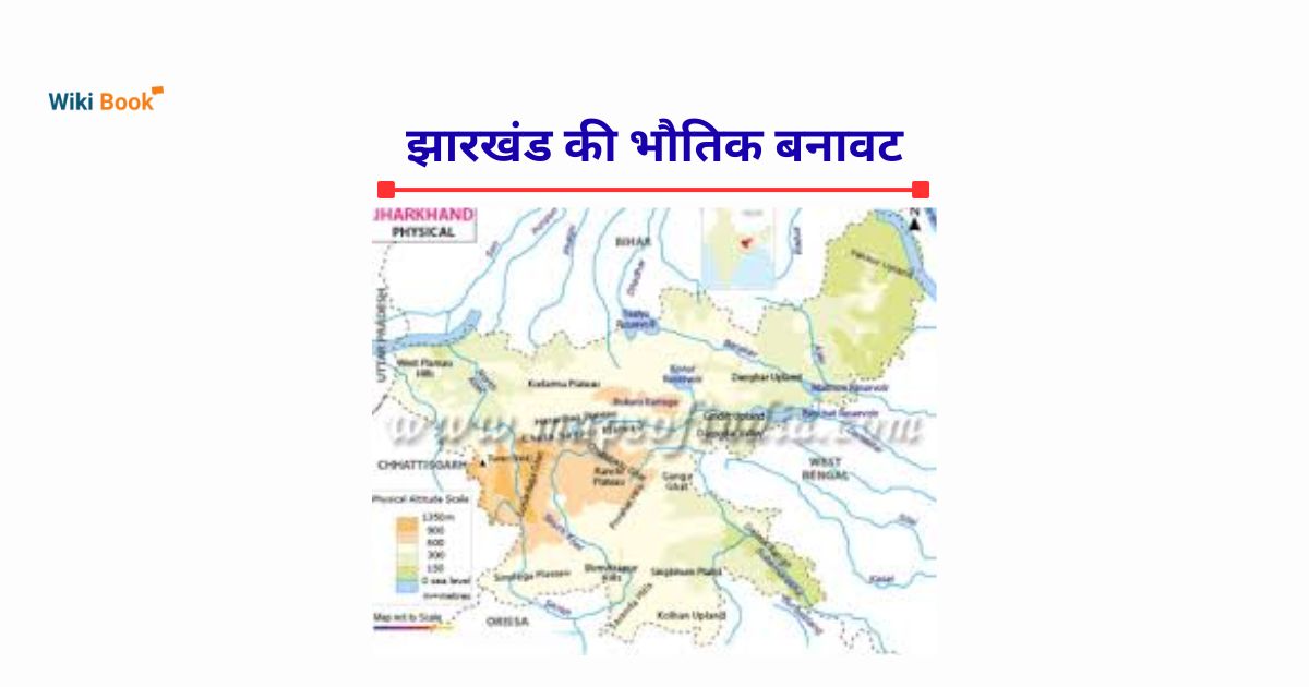 झारखंड की भौतिक बनावट